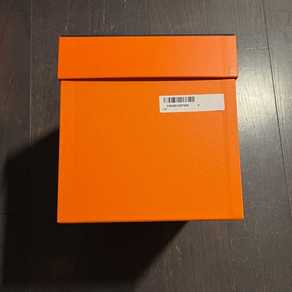 Hermes large bag empty box case decoration storage orange - Picture 5 of 11